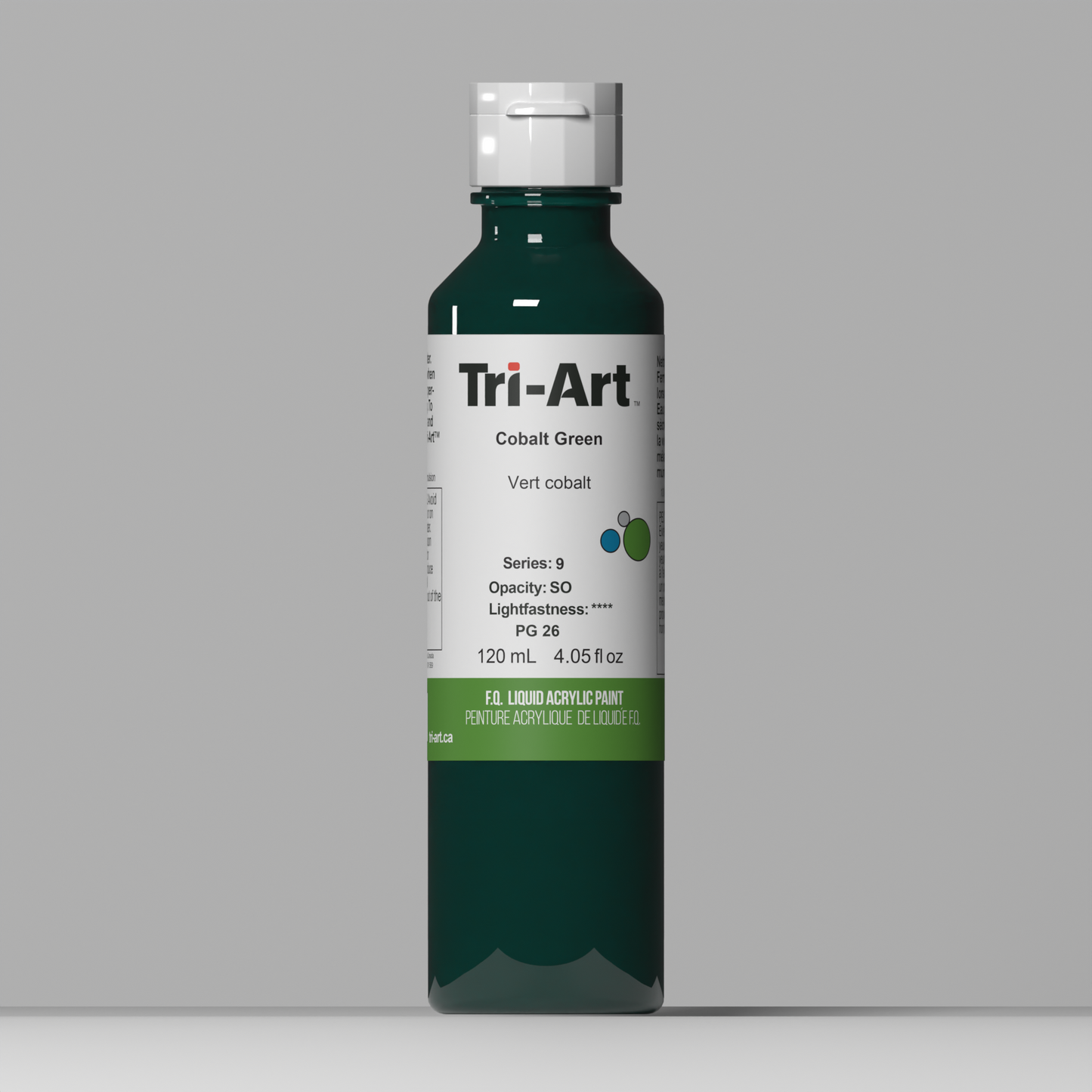 TA2138 Tri-Art Liquids Cobalt Green 120mL