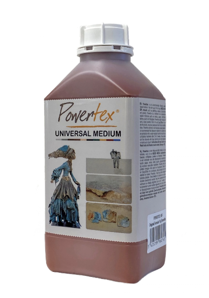 Universalmedium Powertex 1kg – Terracotta, Waterproof, nr 0074,