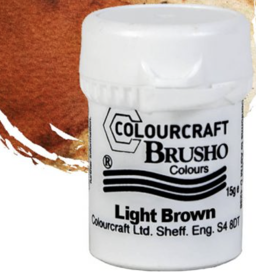 Brusho Light Brown 15g