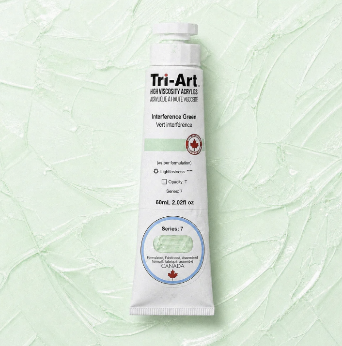 TA890 Tri-Art High Viscosity Interference Green 60mL Tube 7