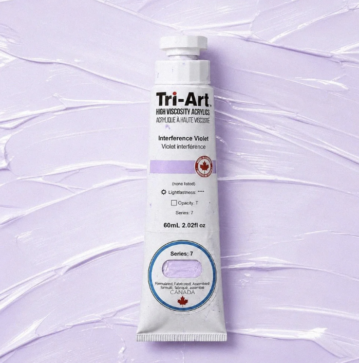 TA764 Tri-Art High Viscosity Interference Violet 60mL Tube 7