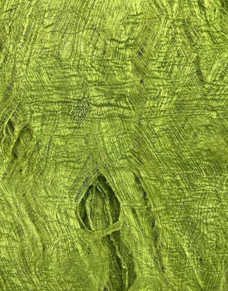 Tekstiler etc, Paperdecoration 500gr - lime grønn