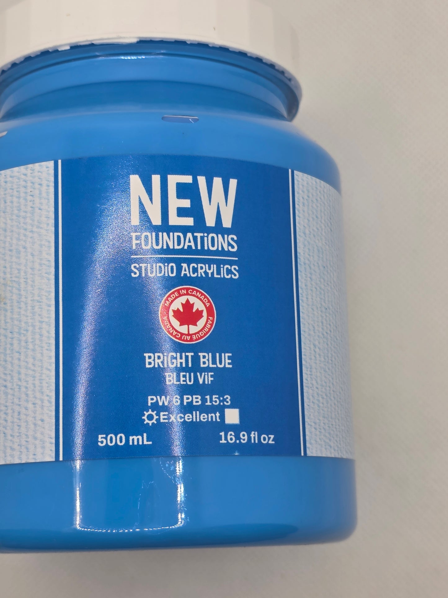 Tri-art: TA36899 New Foundations Bright Blue 500mL