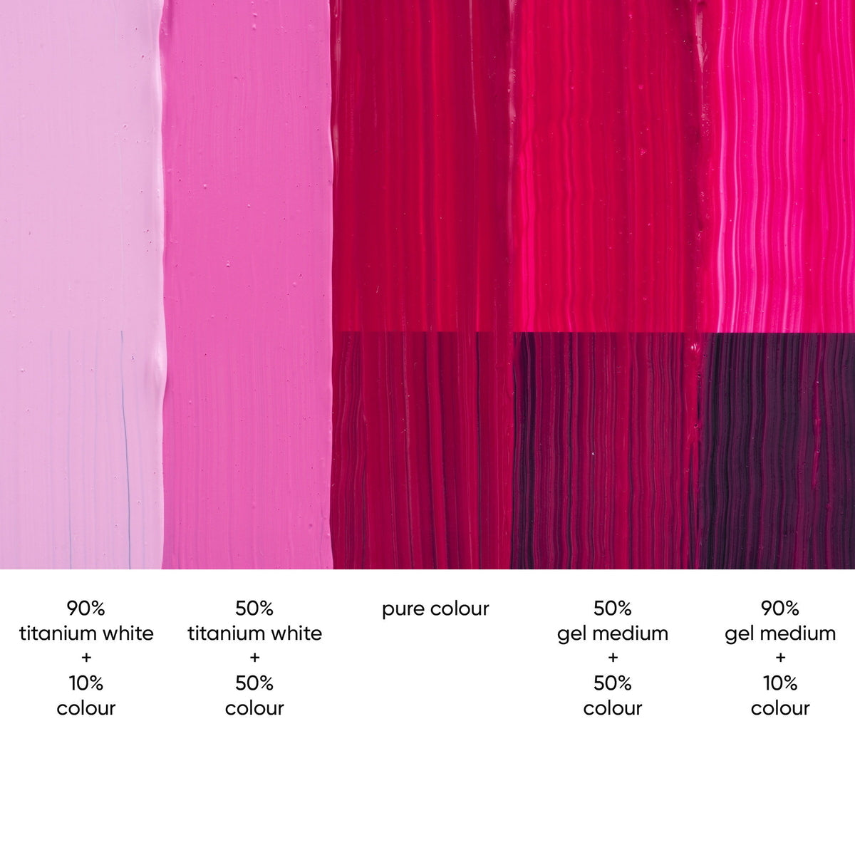 TA1077 Tri-Art High Viscosity Primary Magenta 60mL Tube 6