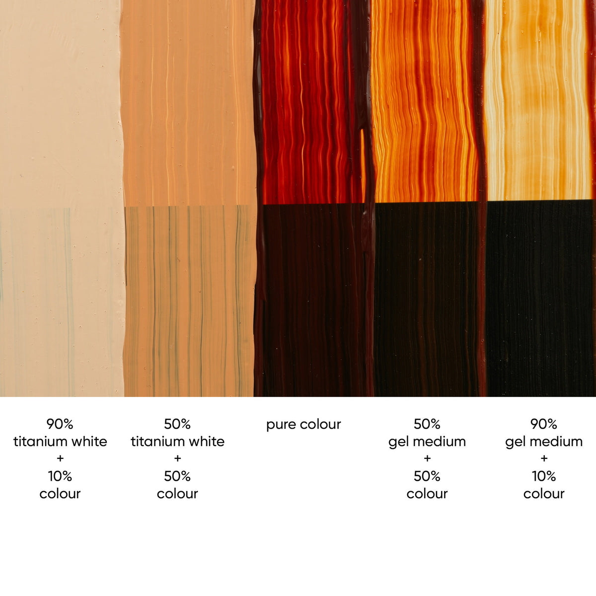 TA990 Tri-Art High Viscosity Transparent Gold Oxide 60mL Tube 5