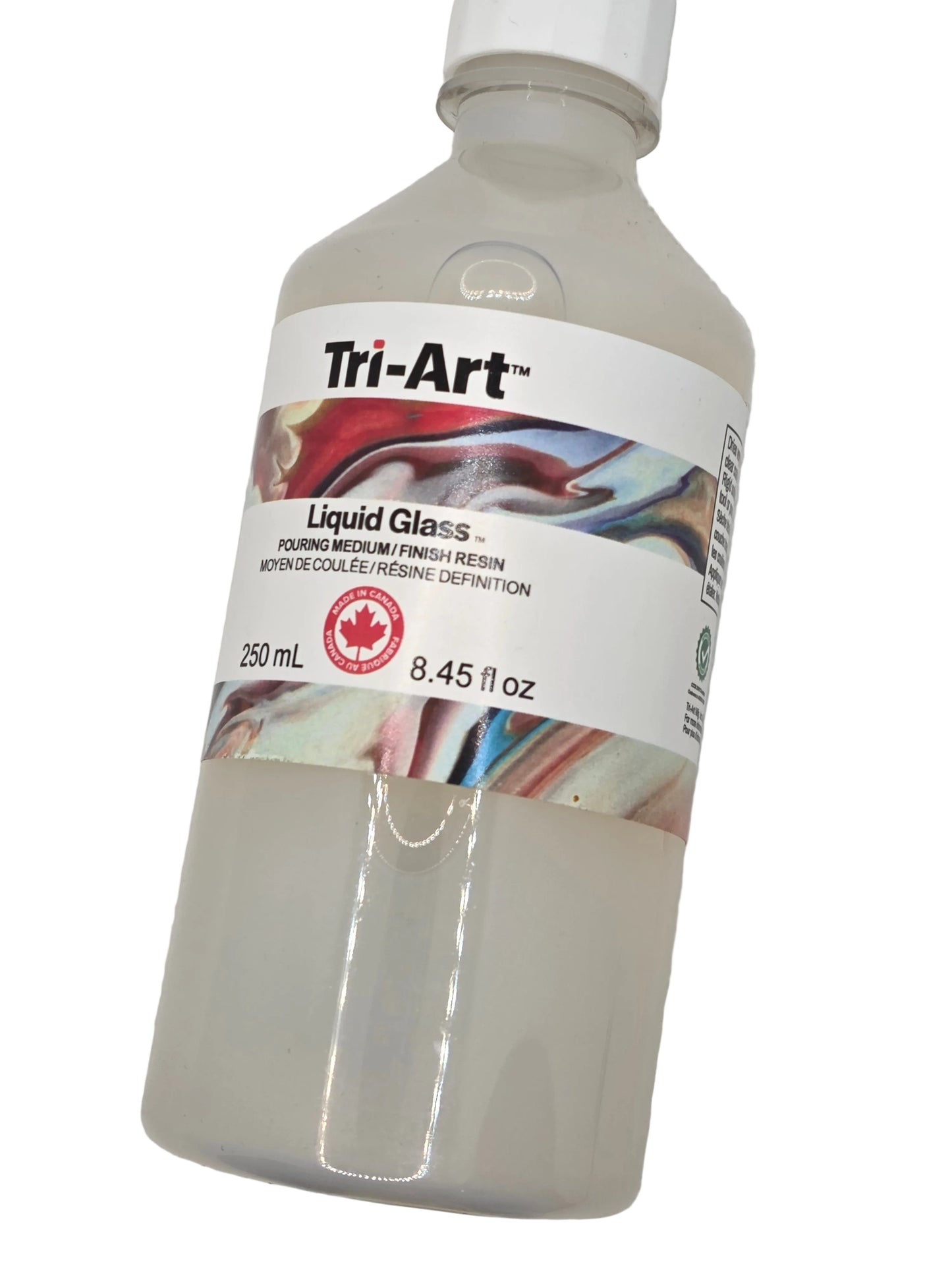 TA20735 Liquid Glass Pouring Medium 250mL, fungerer også som resinlignende lakk for akrylmaling