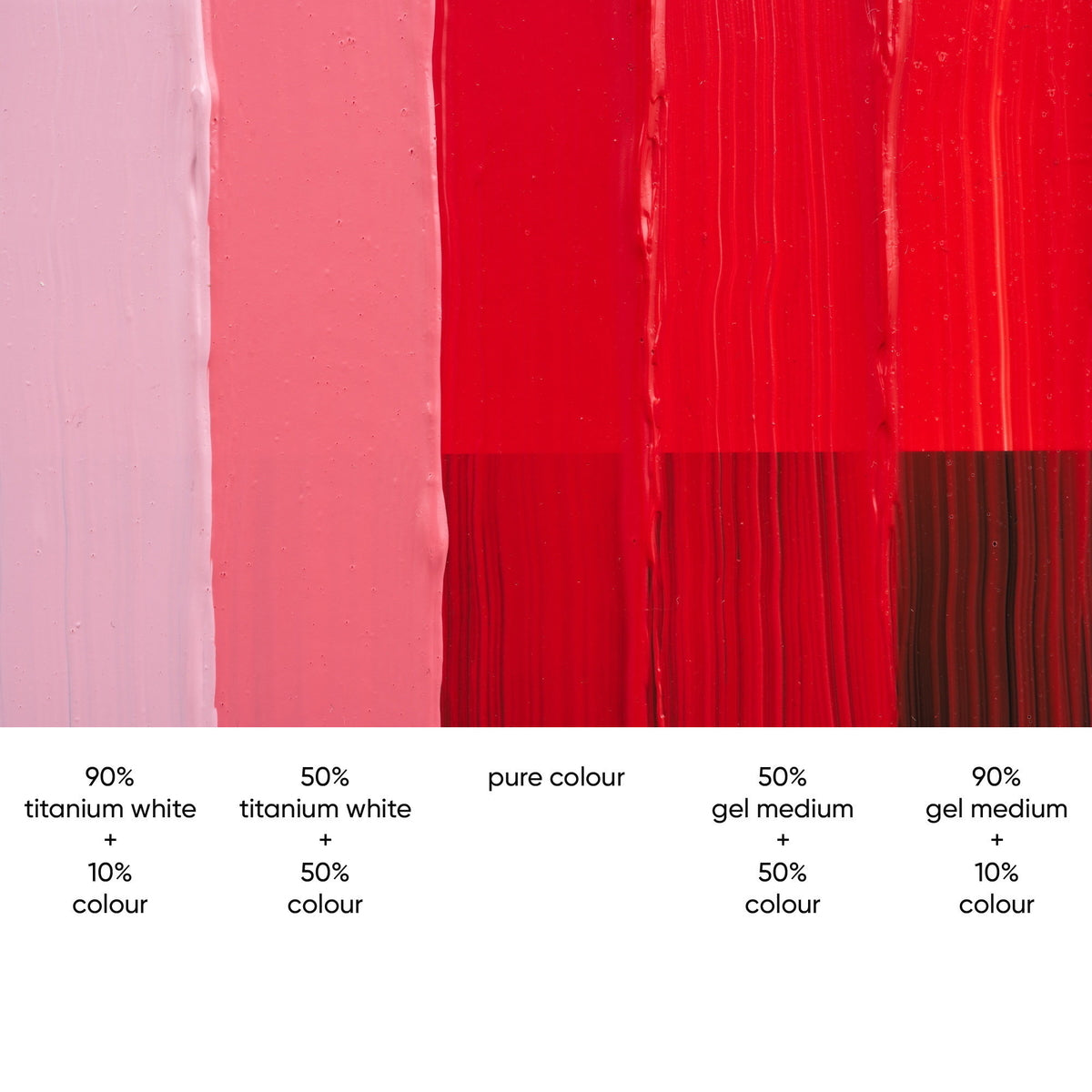 TA2158 Tri-Art High Viscosity Cadmium Red Medium (Hue) 60mL Tube 5