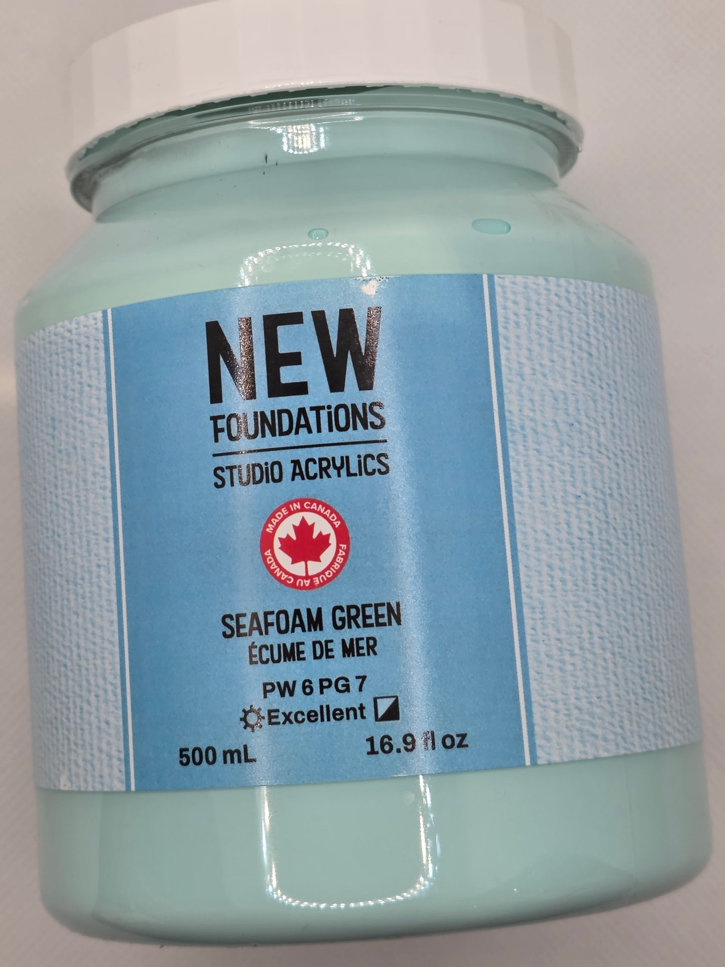 Tri-art: TA36890 New Foundations Acrylic Seafoam Green 120mL