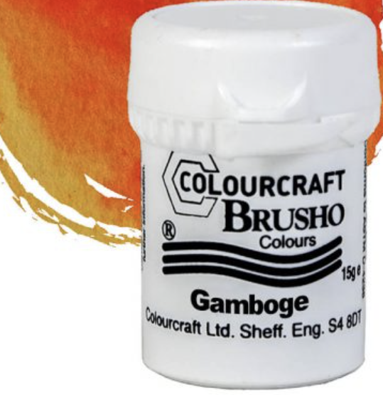 Brusho Gamboge 15g