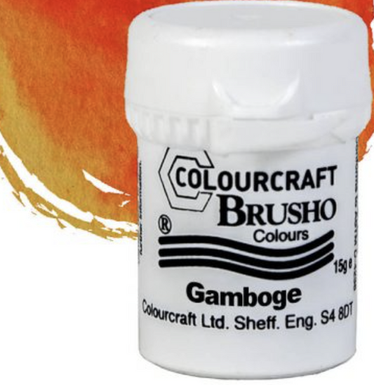 Brusho Gamboge 15g
