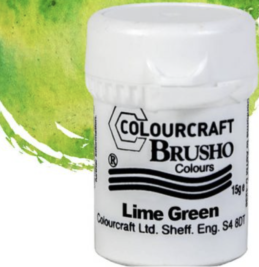 Brusho Lime Green 15g