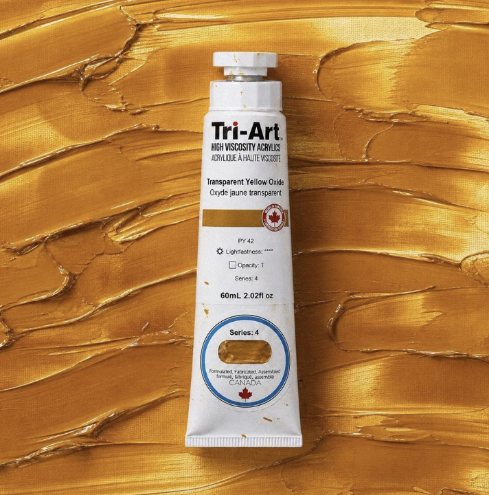 TA996	Tri-Art High Viscosity	Transparent Yellow Oxide	60mL Tube	4