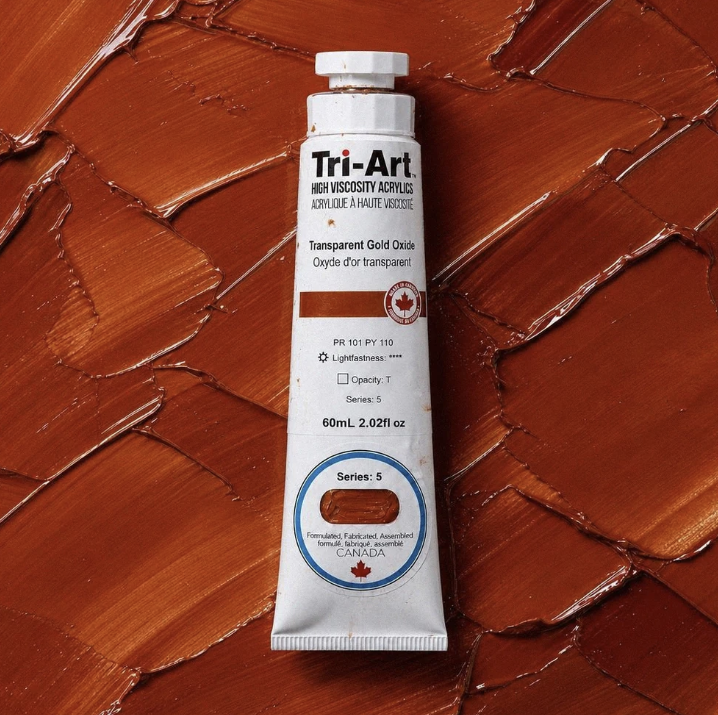 TA990	Tri-Art High Viscosity	Transparent Gold Oxide	60mL Tube	5