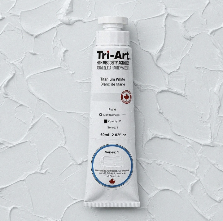 TA984	Tri-Art High Viscosity	Titanium White	60mL Tube	1