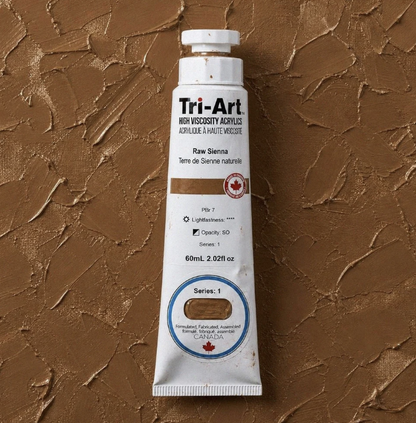 TA918	Tri-Art High Viscosity	Raw Sienna	60mL Tube	1