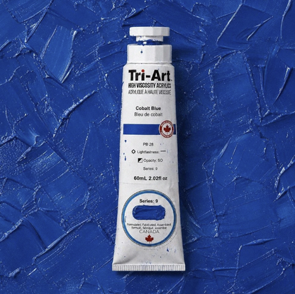 TA909	Tri-Art High Viscosity	Cobalt Blue	60mL Tube	9