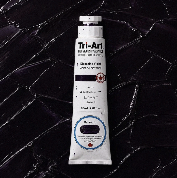 TA900	Tri-Art High Viscosity	Dioxazine Violet	60mL Tube	6