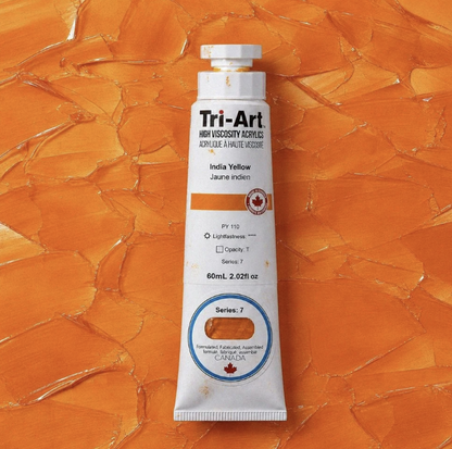 TA878	Tri-Art High Viscosity	India Yellow	60mL Tube	7