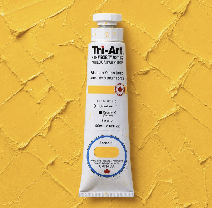 TA867	Tri-Art High Viscosity	Bismuth Yellow Deep	60mL Tube	9