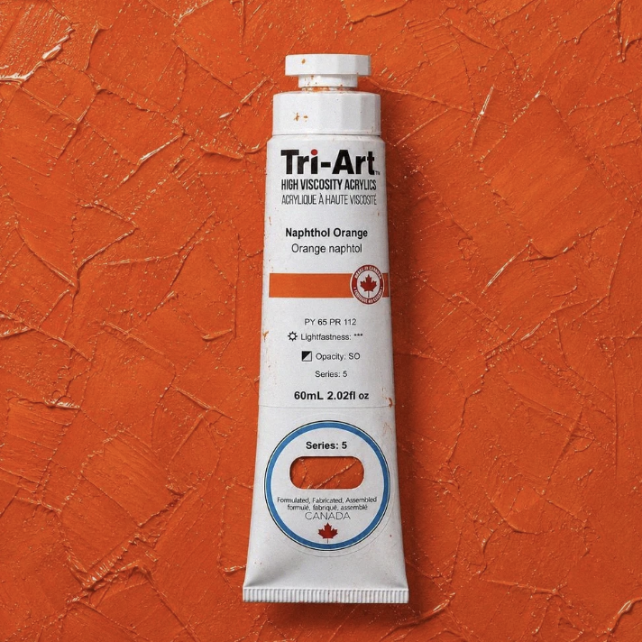 TA822	Tri-Art High Viscosity	Naphthol Orange	60mL Tube	5
