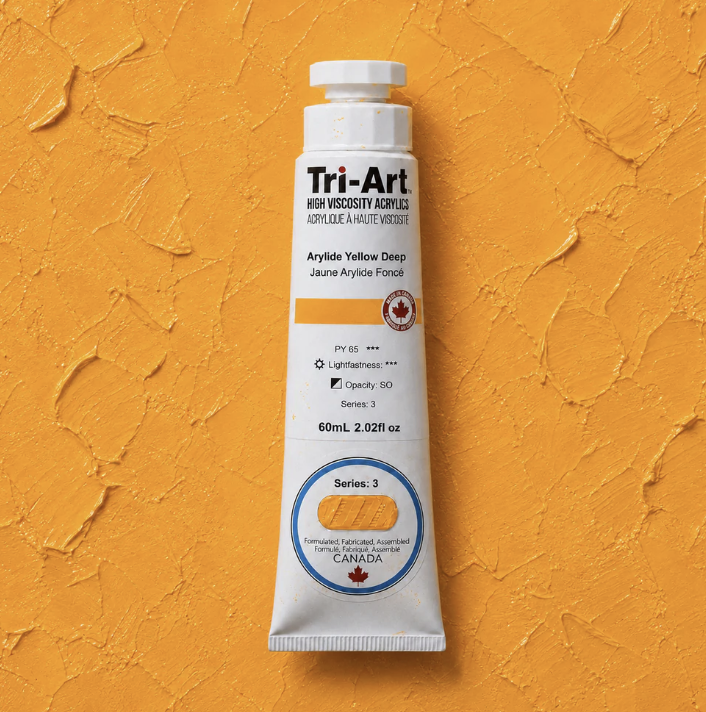 TA803	Tri-Art High Viscosity	Arylide Yellow Deep	60mL Tube	5