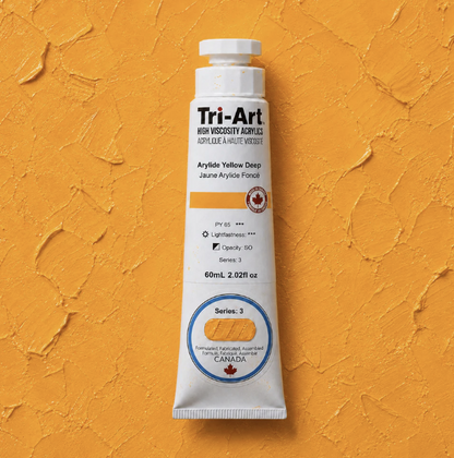 TA803	Tri-Art High Viscosity	Arylide Yellow Deep	60mL Tube	5