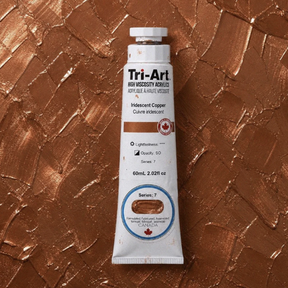 TA744	Tri-Art High Viscosity	Iridescent Copper	60mL Tube	7