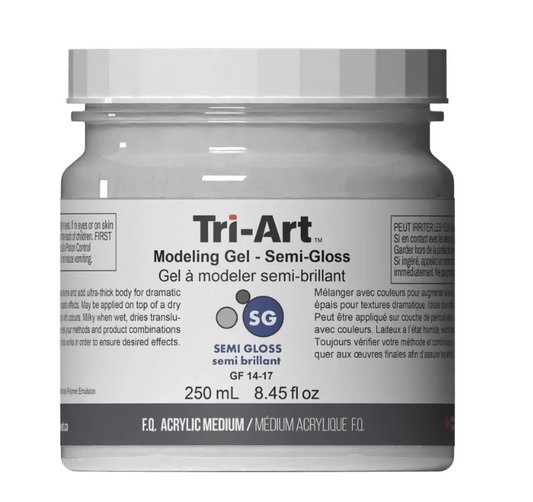 TA5208	Tri-Art Mediums	Modeling Gel Semi Gloss	250mL