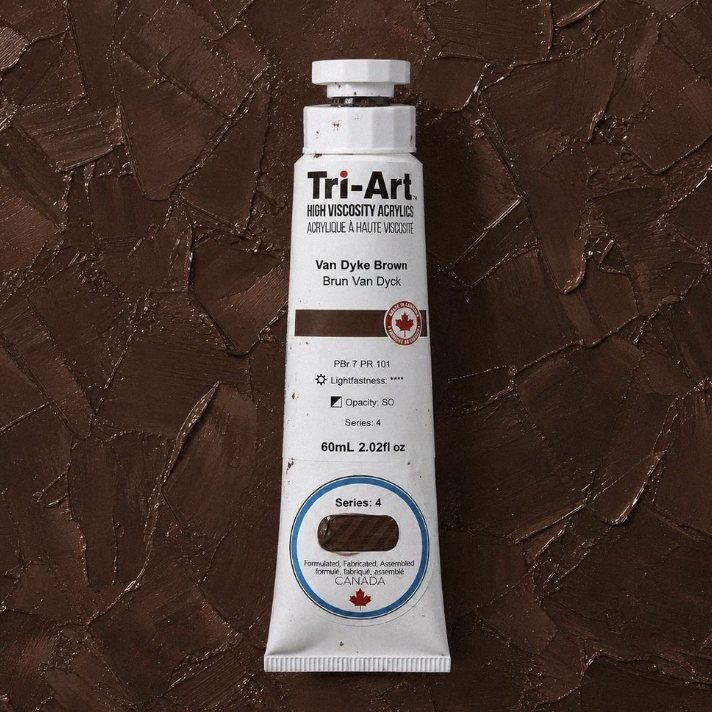 TA5332	Tri-Art High Viscosity	Van Dyke Brown	60mL Tube	4