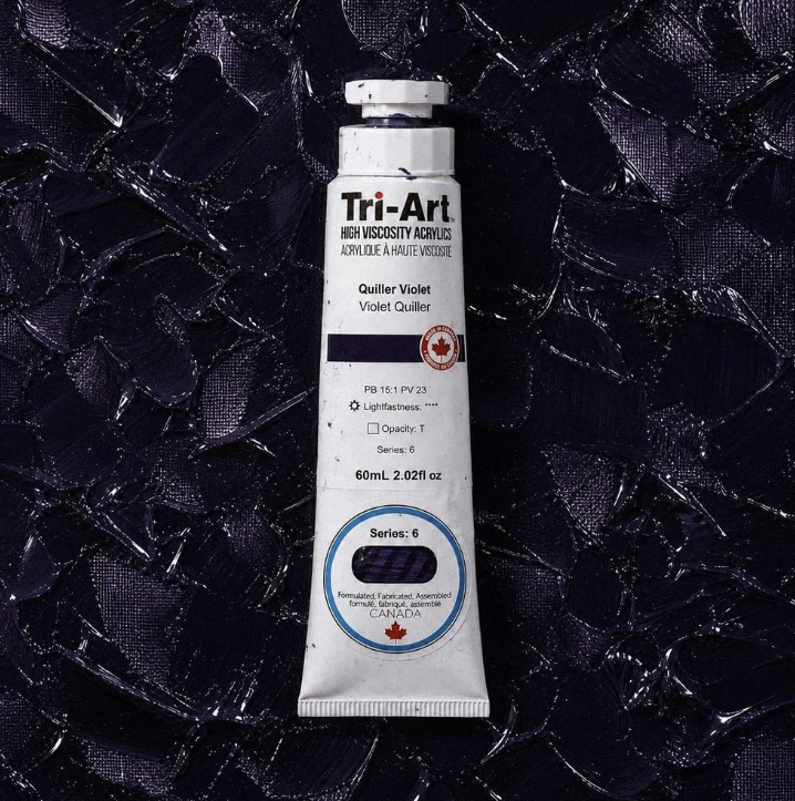 TA4969	Tri-Art High Viscosity	Quiller Violet	60mL Tube	6