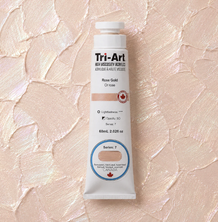 TA31111	Tri-Art High Viscosity	Rose Gold	60mL Tube	7