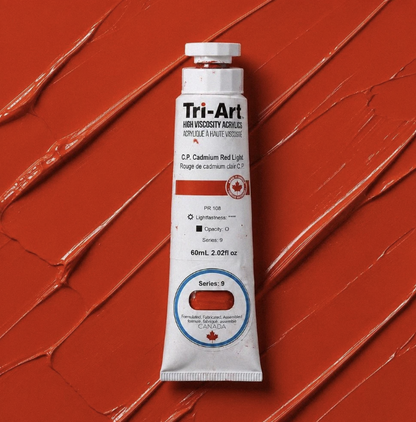 TA2214	Tri-Art High Viscosity	C.P. Cadmium Red Light	60mL Tube	9