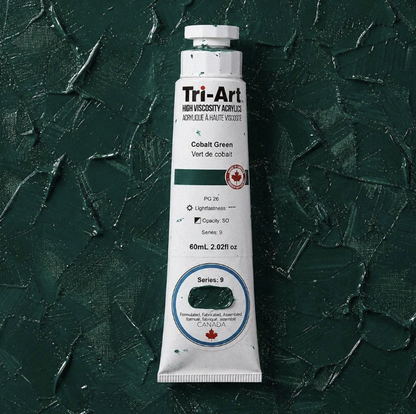 TA2130	Tri-Art High Viscosity	Cobalt Green	60mL Tube	9