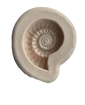 Silikonform, Fosil Stor  7x8 cm- utgående vare