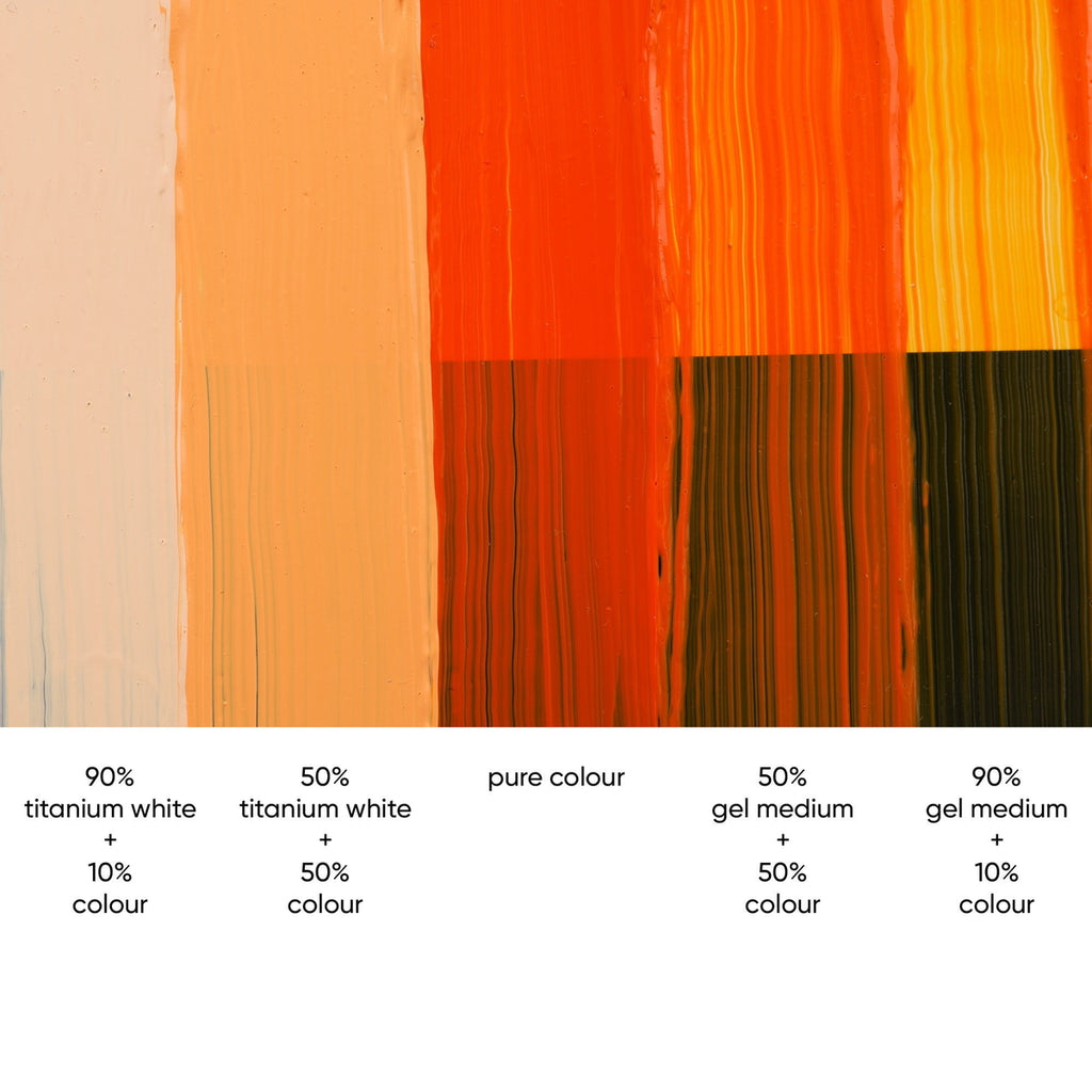 TA822	Tri-Art High Viscosity	Naphthol Orange	60mL Tube	5