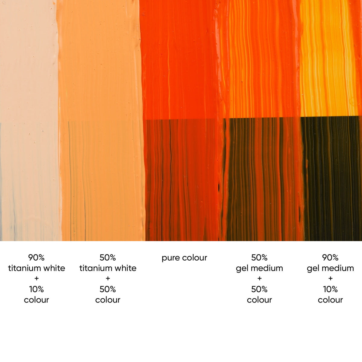 TA822	Tri-Art High Viscosity	Naphthol Orange	60mL Tube	5