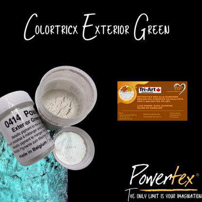 Tørre pigment, Powereffect 15g Exterior Green, nr 0414