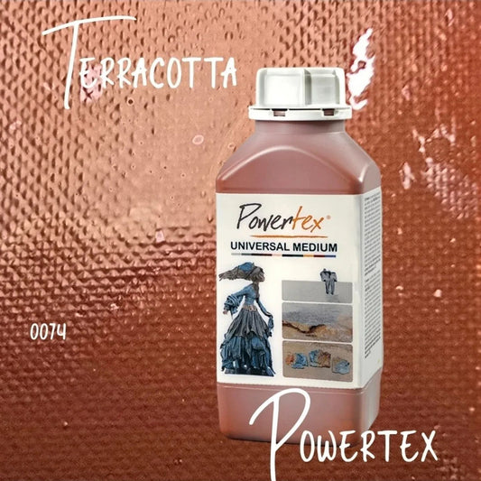Universalmedium Powertex  1kg – Terracotta, Waterproof, nr 0074,
