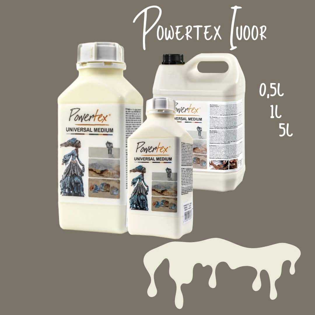 Universalmedium Powertex 5kg   –  Ivory, waterproof, nr 0039