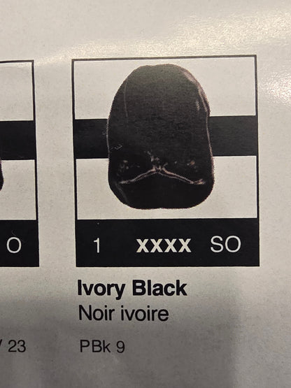 TA2069	Tri-Art High Viscosity	Ivory Black	60mL Tube	1