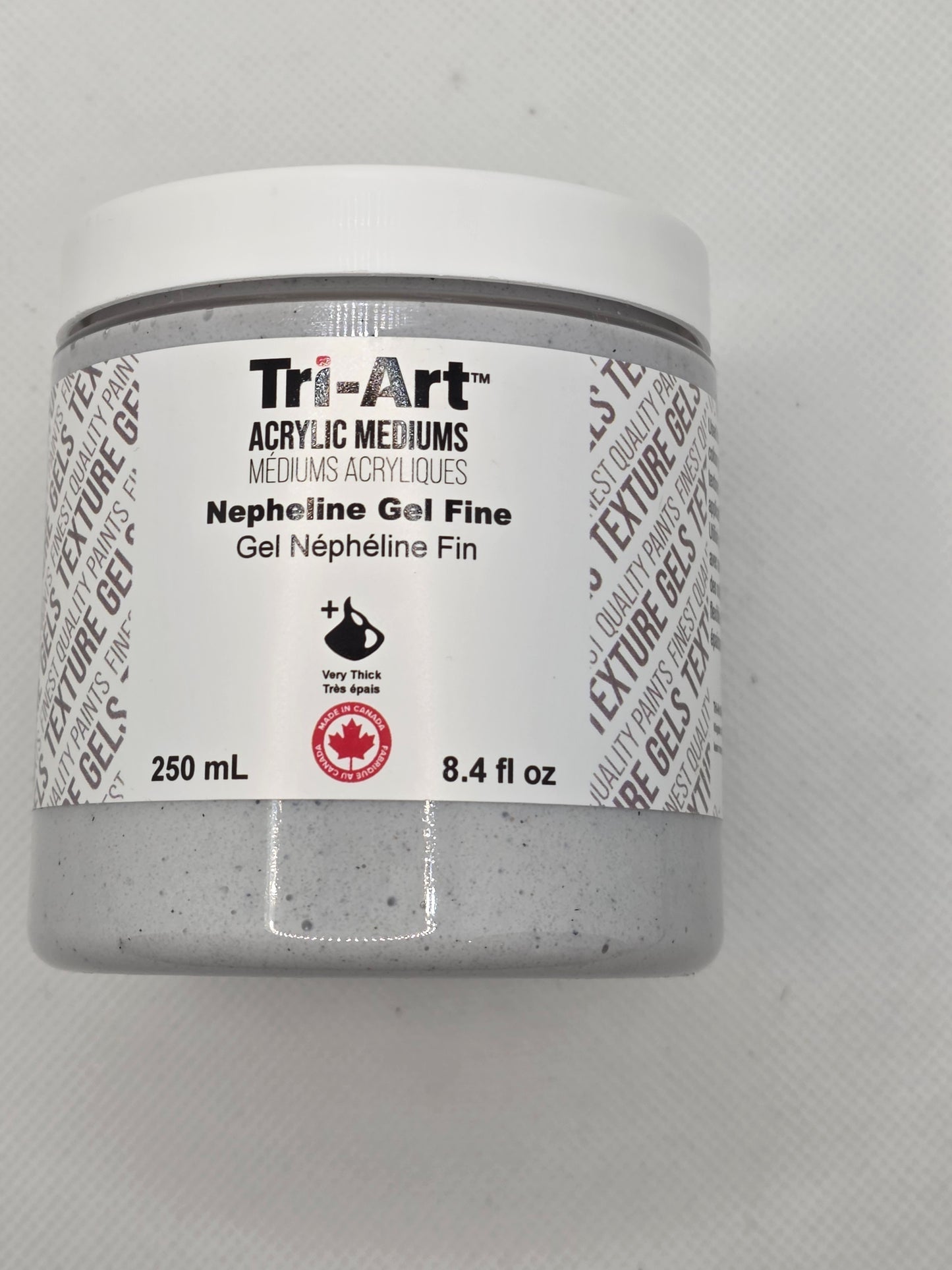 TA5085	Tri-Art Mediums	Nepheline Gel Fine	250mL fint granulerende medium for akrylmaling