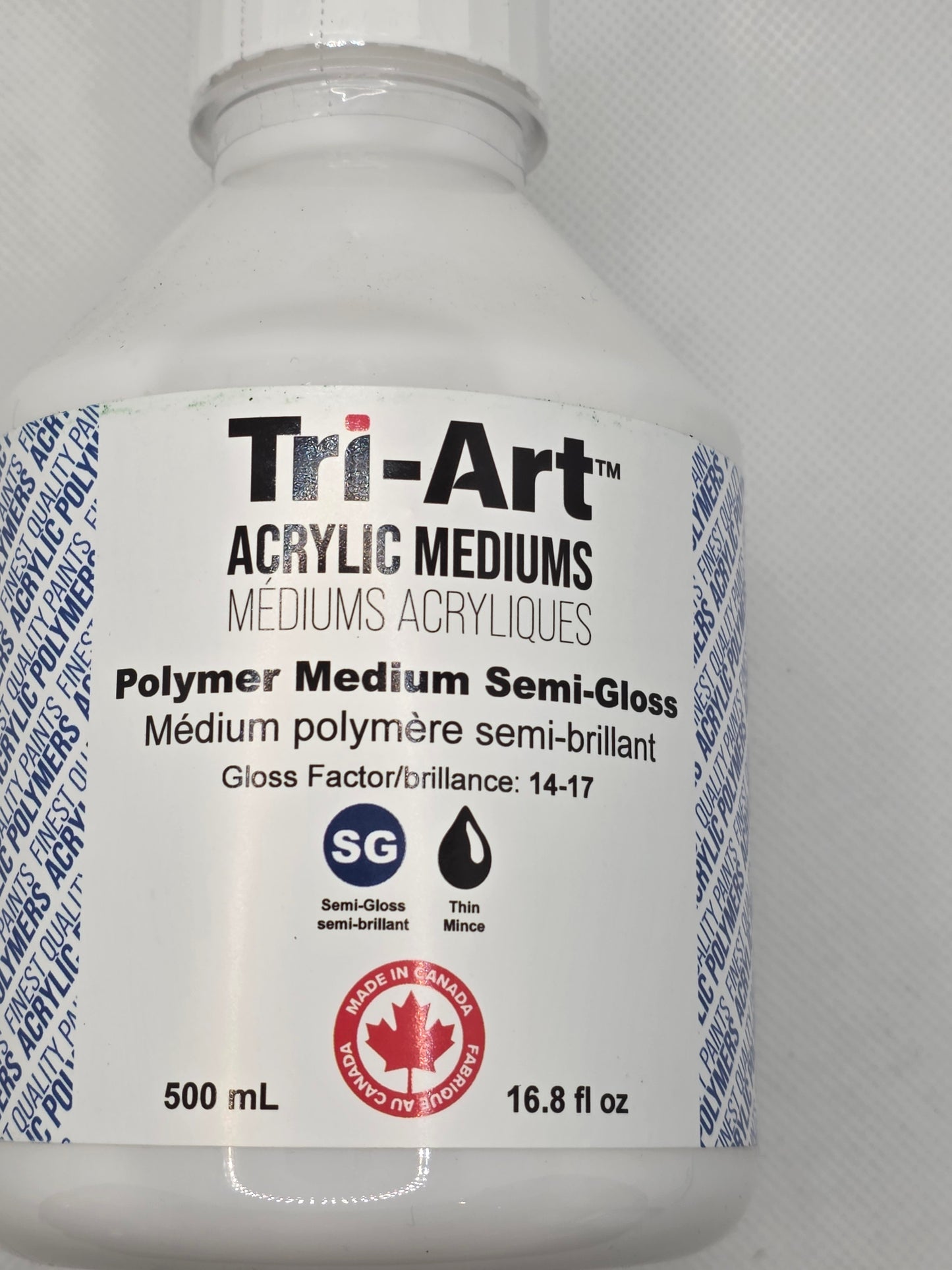 TA3625	Tri-Art Mediums	Polymer Medium Semi Gloss	250mL
