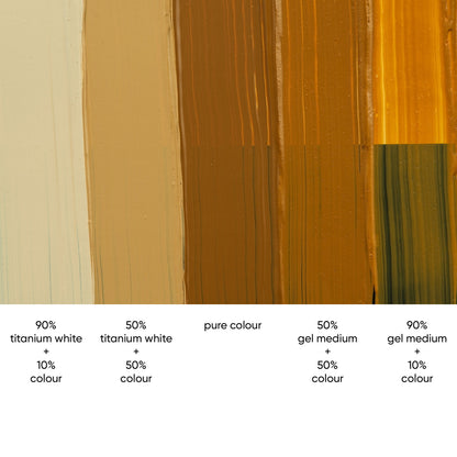TA918	Tri-Art High Viscosity	Raw Sienna	60mL Tube	1