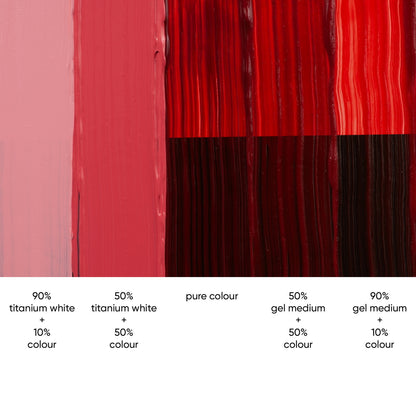 TA5380	Tri-Art High Viscosity	Burnt Crimson	60mL Tube	7