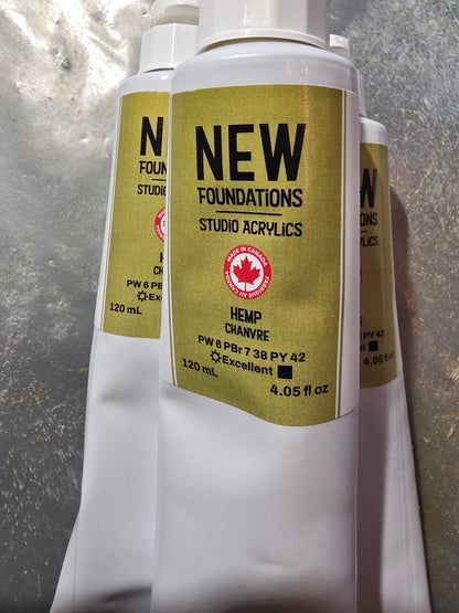 Tri-art: TA36870	New Foundations Acrylic	Hemp	120mL