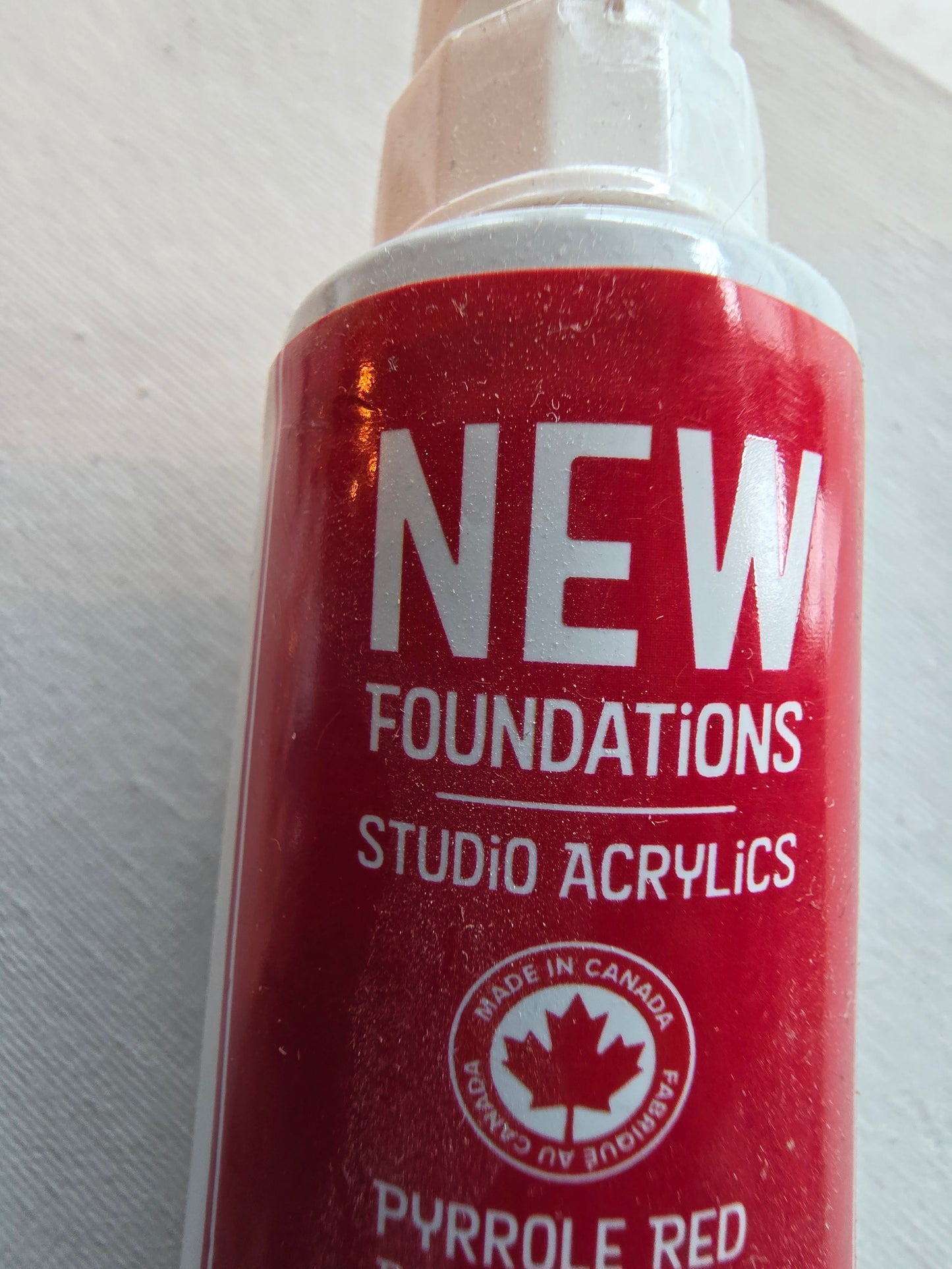 Tri-art: TA36924	New Foundations Acrylic	Pyrrole Red	500mL