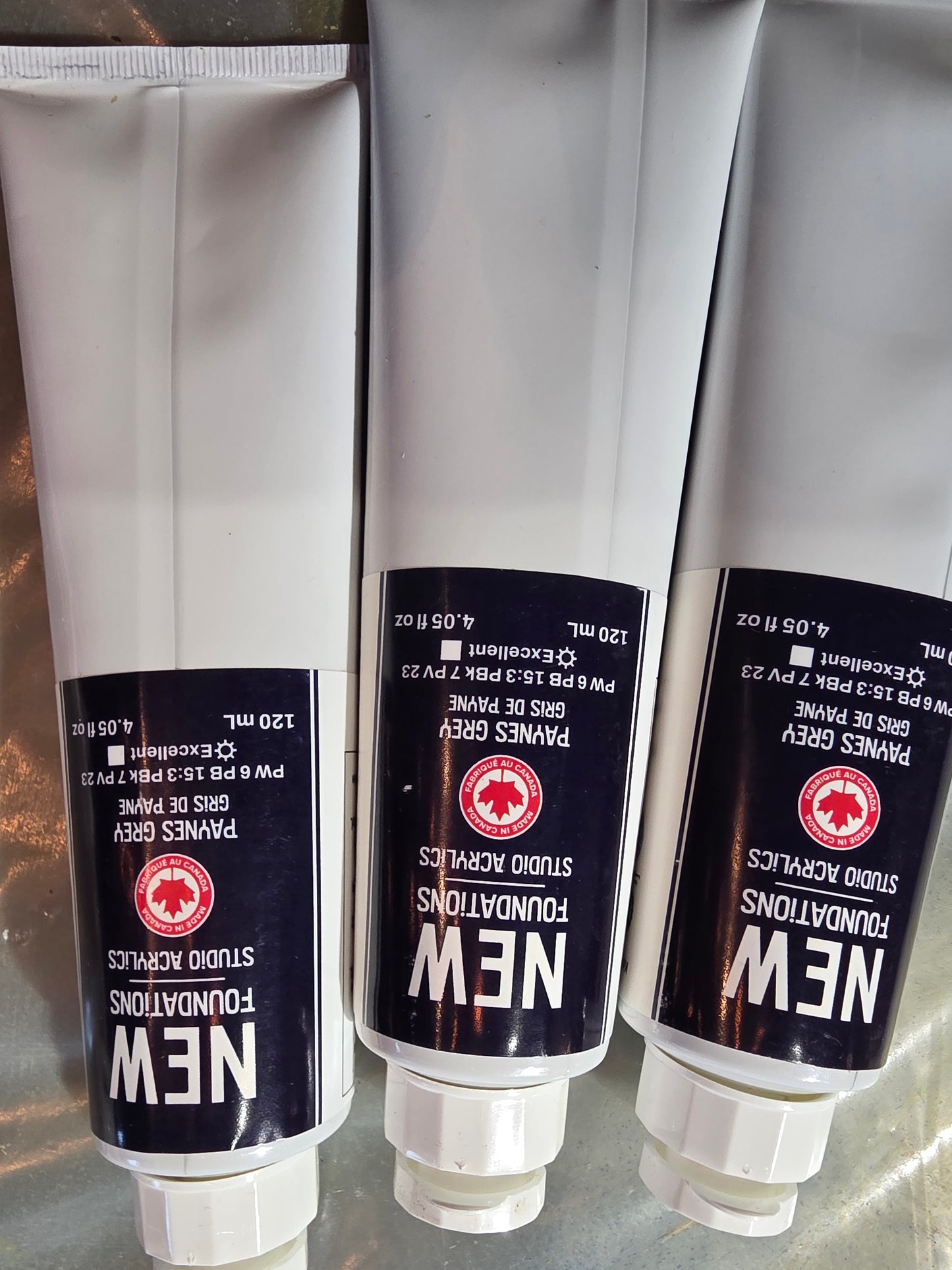 Tri-art: TA36918	New Foundations Acrylic	Payne's Grey	500mL