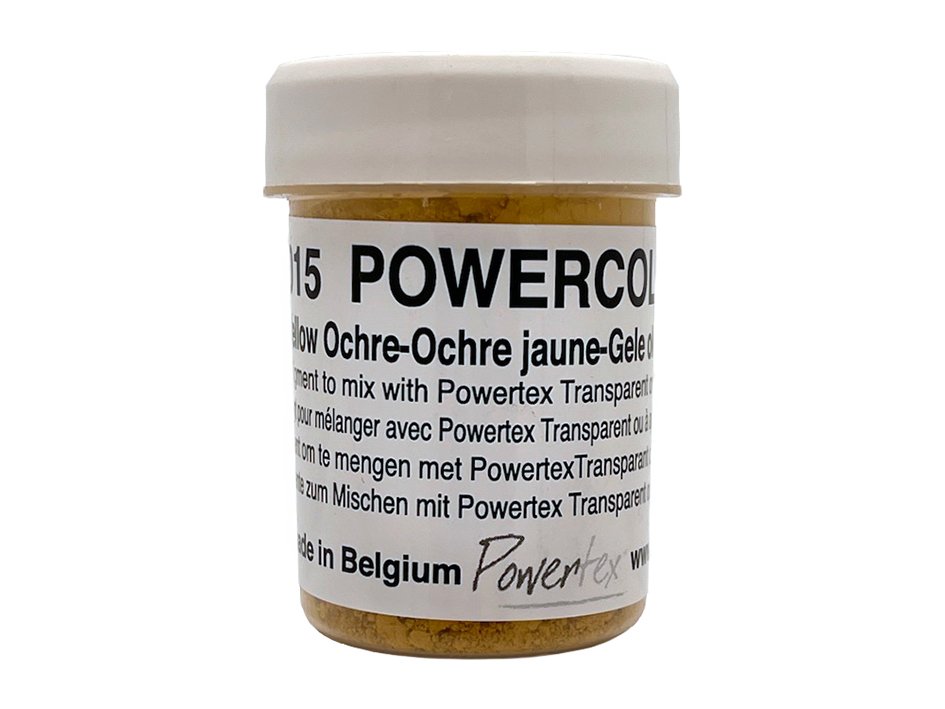 Tørre pigment, Powercolor, nr 0015 - 40ml. – Oker gul