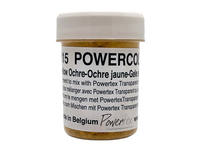 Tørre pigment, Powercolor, nr 0015 - 40ml. – Oker gul