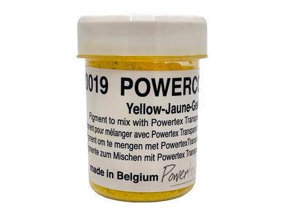 Tørre pigment, Powercolor, nr 0019 - 40ml. – Gul